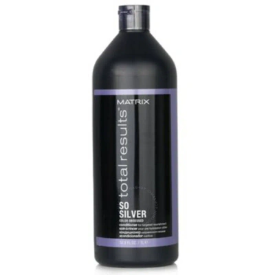 Matrix - Total Results Color Obsessed So Silver Conditioner (for Blonde & Grey Hair)  1000ml/33.8oz In Grey / Silver
