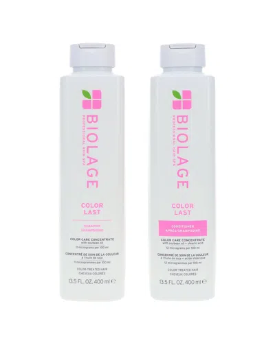 Matrix 27oz Biolage Color Last Shampoo & Conditioner Combo Pack In White