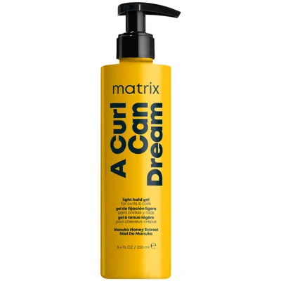 Matrix A Curl Can Dream Light Hold Defining Hair Gel For Curls And Coils 250ml In White