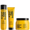 Matrix A Curl Can Dream Manuka Honey Infused Shampoo, Mask And Leave-in Cream Routine For Curls And Coils