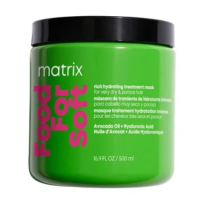 Matrix Food For Soft Hair Mask 16.9 Oz. In Transparent