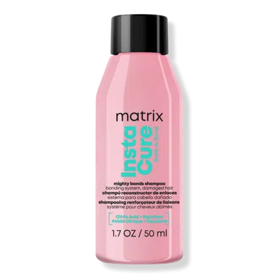 Matrix Instacure Build-a-bond Mighty Bonds Shampoo For Very Damaged Hair - 1.7 oz In Transparent