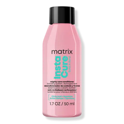 Matrix Instacure Build-a-bond Mighty Care Conditioner For Very Damaged Hair - 1.7 oz In Transparent