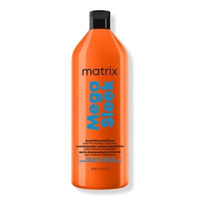 Matrix Mega Sleek Anti-frizz Conditioner - 33.8 oz In Orange