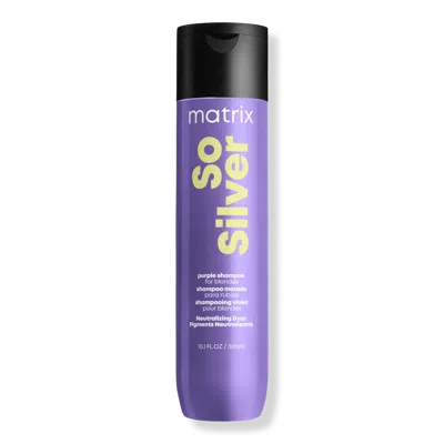 Matrix So Silver Purple Shampoo For Blonde Hair - 10.1 oz