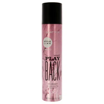 Matrix Style Link Mineral Play Back Dry Shampoo By  For Unisex - 3.4 oz Dry Shampoo In Multi