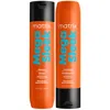 Matrix Total Results Mega Sleek Shea Butter Smoothing Shampoo And Conditioner 300ml Duo For Frizzy Hair