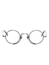 Matsuda 10103h Round-frame Glasses In 蓝色