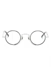 Matsuda 10103h Round-frame Glasses In Silver
