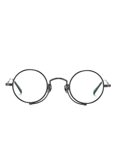 Matsuda 10103hi Round-frame Glasses In Black