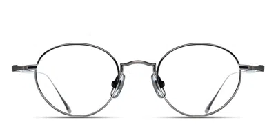 Matsuda 10189h Pw Men's Glasses Silver Size 44 - Free Lenses - Blue Light Block Available
