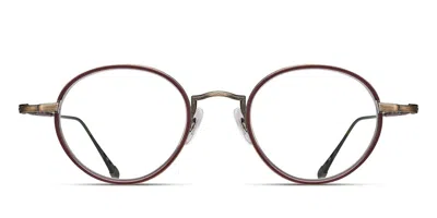 Matsuda 10189h-i Ag-brn Men's Glasses Brown Size 45 - Free Lenses - Blue Light Block Available