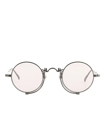 Matsuda 10601h Round-frame Sunglasses In Gray