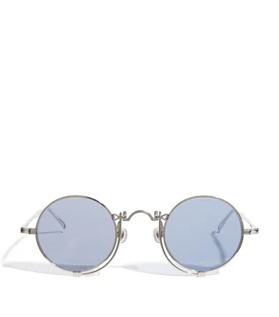 Matsuda 10601h Round Sunglasses In Brown
