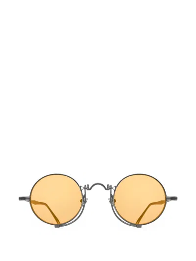 Matsuda 10601h Round-frame Sunglasses In Black