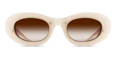 Matsuda 10604h - Milk White / Limited Edition Sunglasses In Neutral