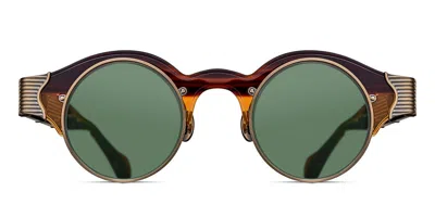 Matsuda 10610h Ag Men's Sunglasses  Size 51 In Multi