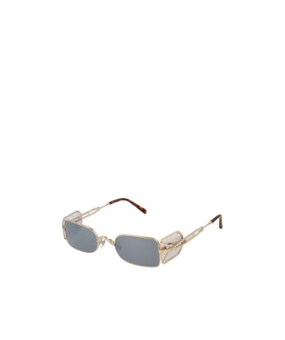 Matsuda 10611h Rounded-frame Sunglasses In Gray