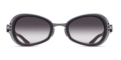 Matsuda 10616h Mbk-blk Men's Sunglasses Black Size 49