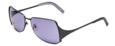 Pre-owned Matsuda 14615 Nvu Women Butterfly Designer Sunglasses Satin Navy Blue Metal 55mm In Multicolor