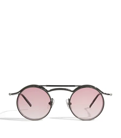 Matsuda 2903h Cross-bar Sunglasses In Blue