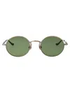 Matsuda Antique Gold - Bottle Green Metal Sunglasses In Gold