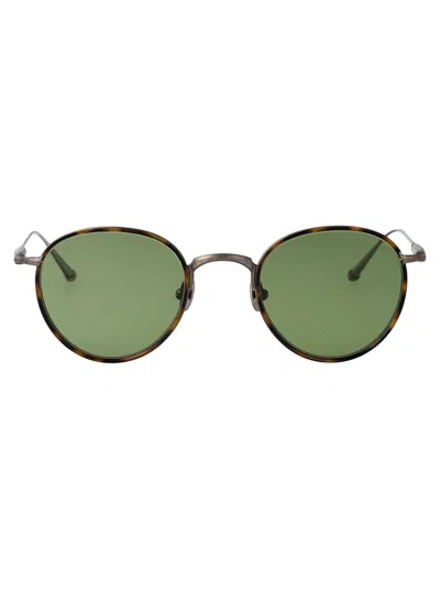 Matsuda Antique Silver - Tortoise Sage Metal Sunglasses
