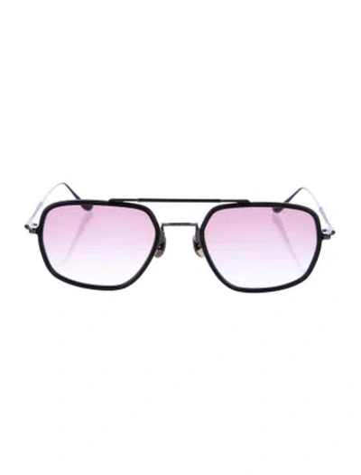Pre-owned Matsuda Aviator Gradient Sunglasses W/ Tags In Black