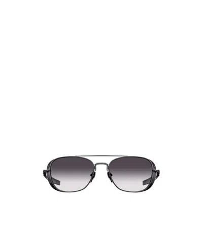 Matsuda Aviator Sunglasses In Gray