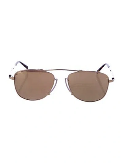 Pre-owned Matsuda Aviator Tinted Sunglasses
