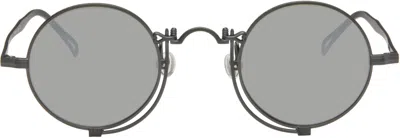 Matsuda Black 10601h Sunglasses In Neutral