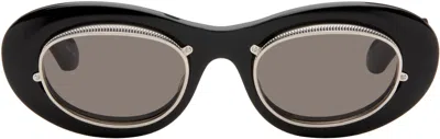 Matsuda Black 10604h Sunglasses In Gray
