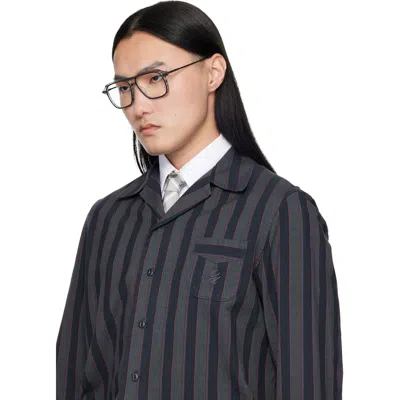 Matsuda Black  Gray M2062 Glasses