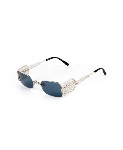 Matsuda Blue Square Sunglasses In Multicolor