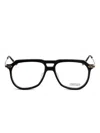 Matsuda Browline Glasses In Black