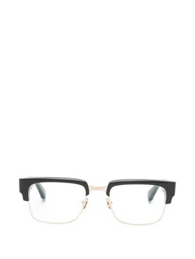 Matsuda Browline-detail Glasses In Black