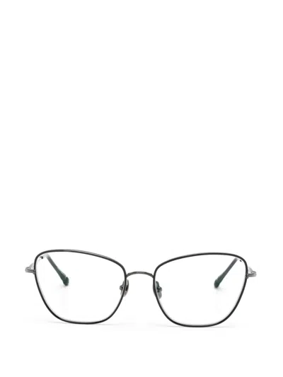 Matsuda Butterfly-frame Glasses In Gray