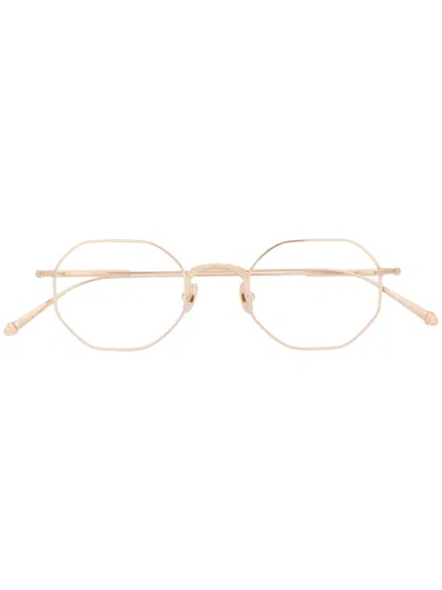 Matsuda Circular Glasses In Gold