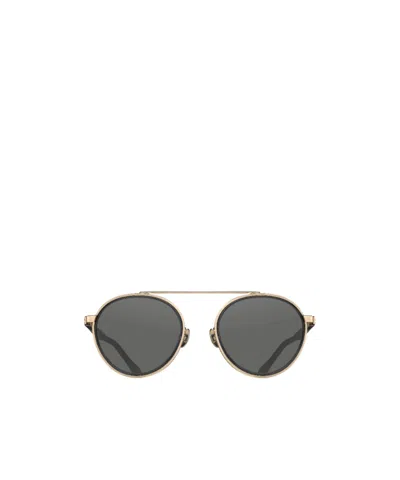 Matsuda Double-bridge Round-frame Sunglasses