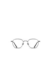 Matsuda Embossed Square-frame Glasses In Metallic