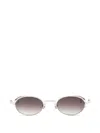 Matsuda Engraved-frame Oval-frame Sunglasses In Multi
