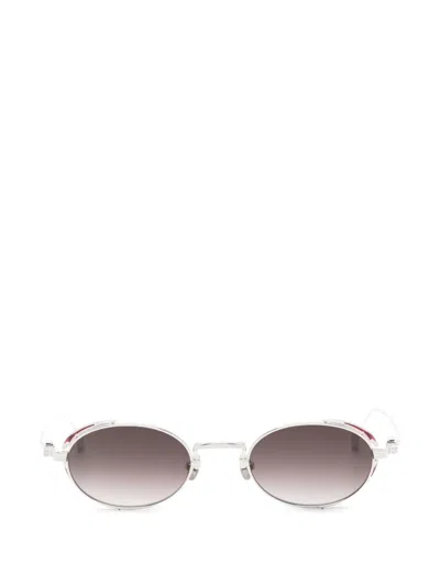Matsuda Engraved-frame Oval-frame Sunglasses In Multi