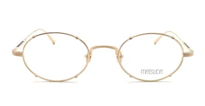 Matsuda Eyeglasses In Gold