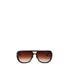 Matsuda Full Frame Sunglasses In Brown
