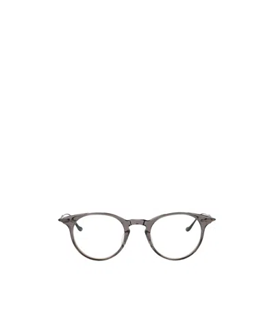 Matsuda Geometric Flat Mirror In Gray