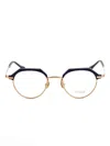 Matsuda Geometric-frame Glasses In Gold