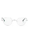 Matsuda Geometric-frame Glasses In Silver
