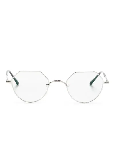 Matsuda Geometric-frame Glasses In Silver