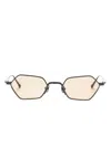 Matsuda Geometric-frame Optical Glasses In Black