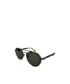 Matsuda Geometric Frame Sunglasses In Green